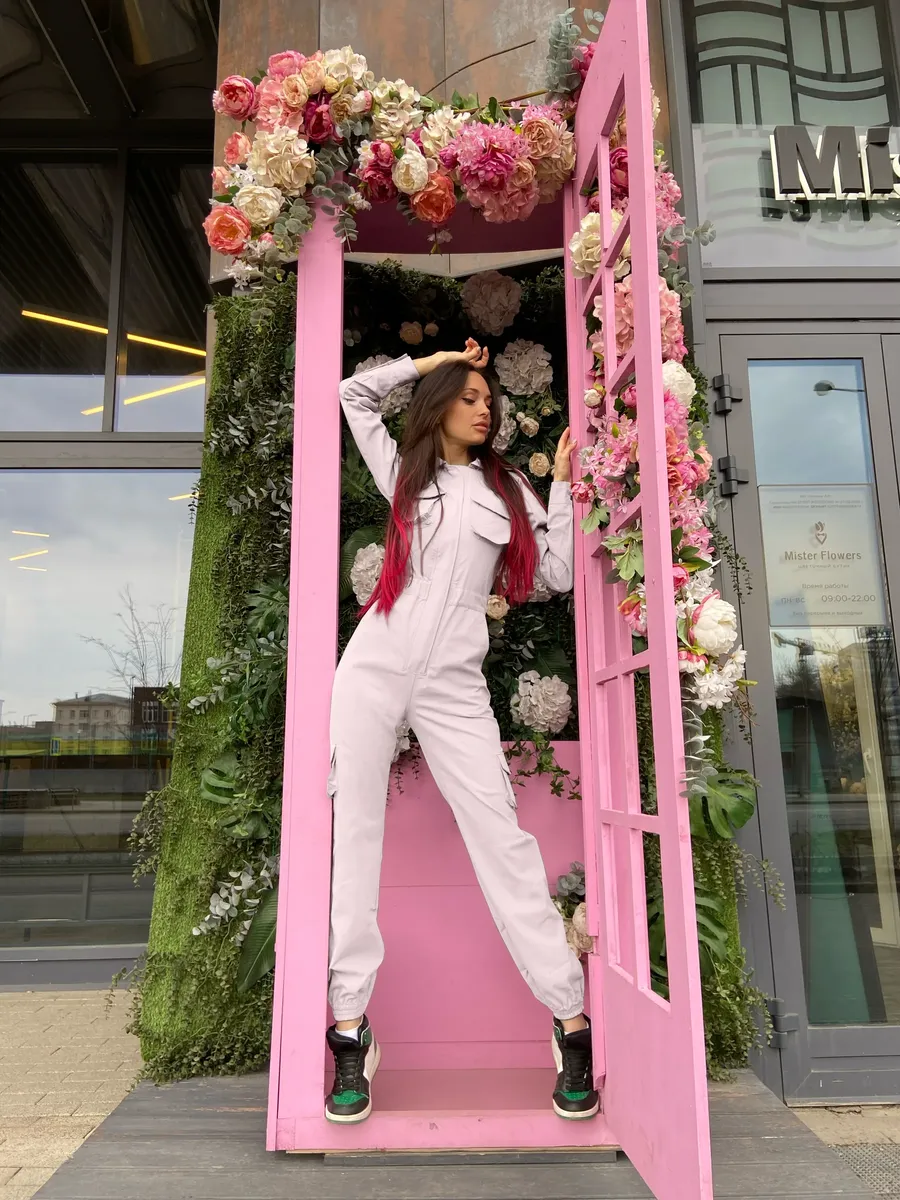 Комбинезон April, розовый